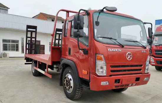 【國六】大運(yùn)小黃牌單橋平板車