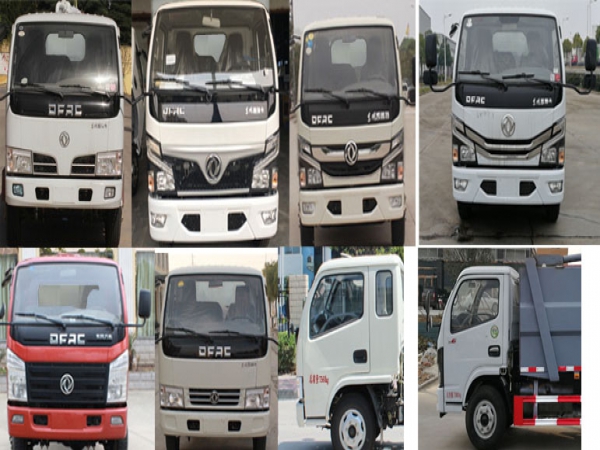 東風(fēng)小多利卡國(guó)六后裝高位掛桶壓縮式垃圾車(chē)