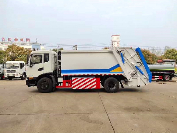 東風(fēng)天錦天然氣國(guó)六14方壓縮式垃圾車