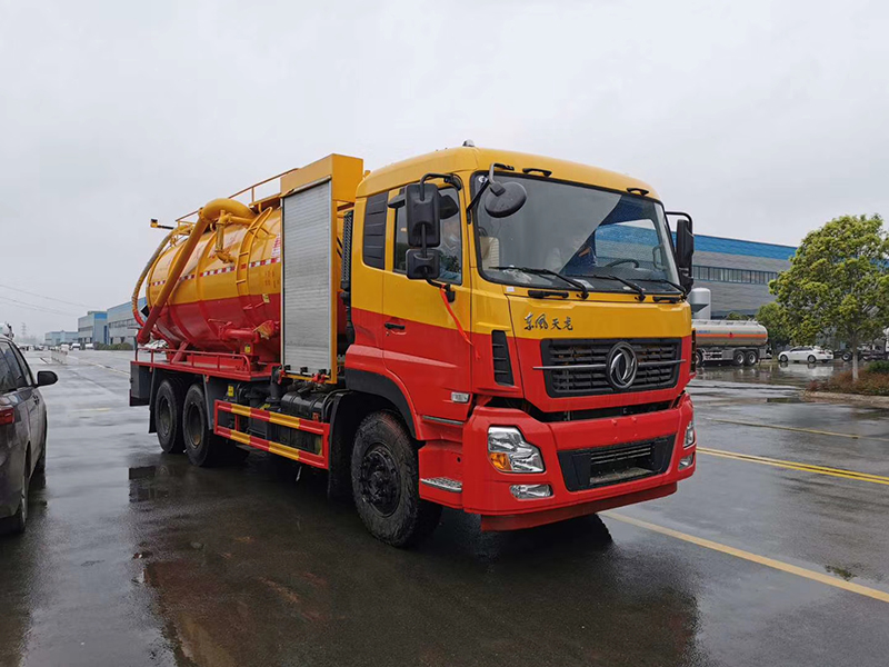 東風天龍21方 清洗吸污車