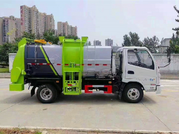 凱馬國六藍(lán)牌5方餐廚垃圾車