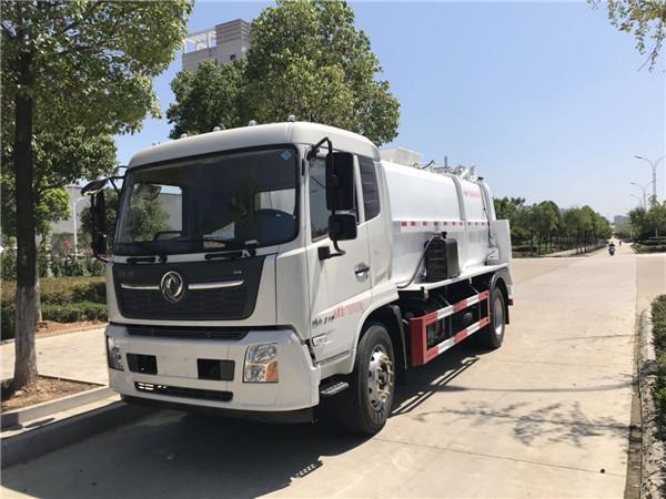 東風(fēng)天錦國(guó)六12方餐廚垃圾車（方罐）