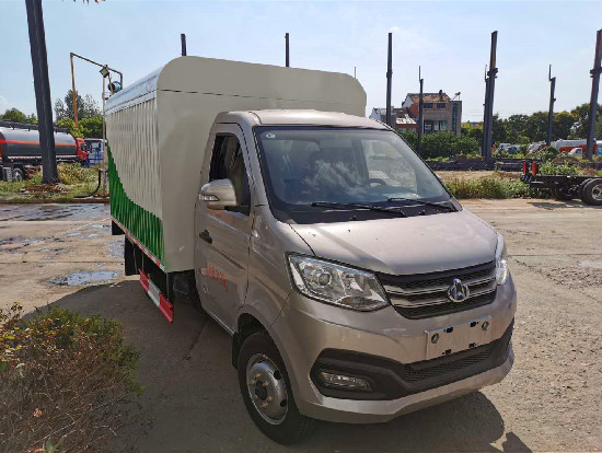 長(zhǎng)安國(guó)六密閉式桶裝垃圾車(chē)