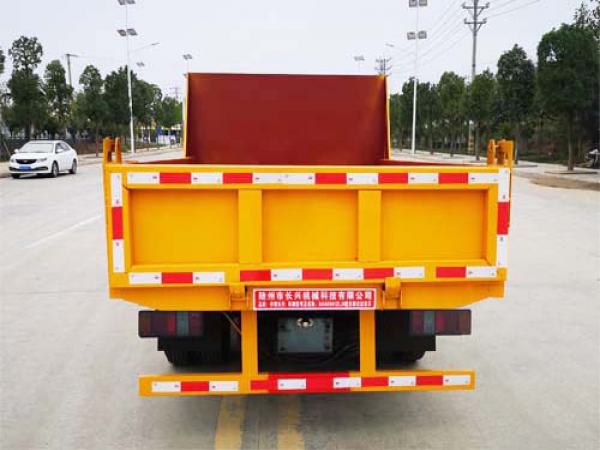 江鈴順達國六雙排藍牌自卸式垃圾車