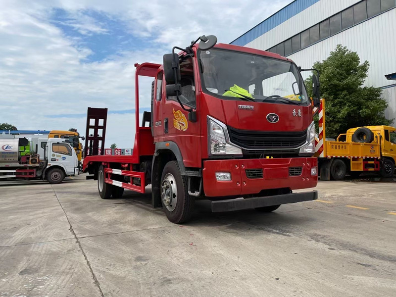 (國六）重汽豪曼小黃牌平板車